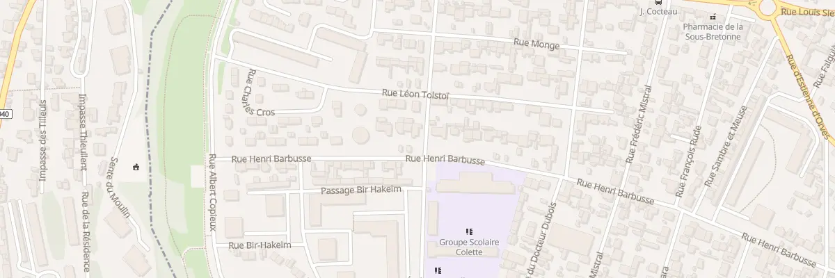 Plan du 31 Rue Hippolyte Fenoux au Havre