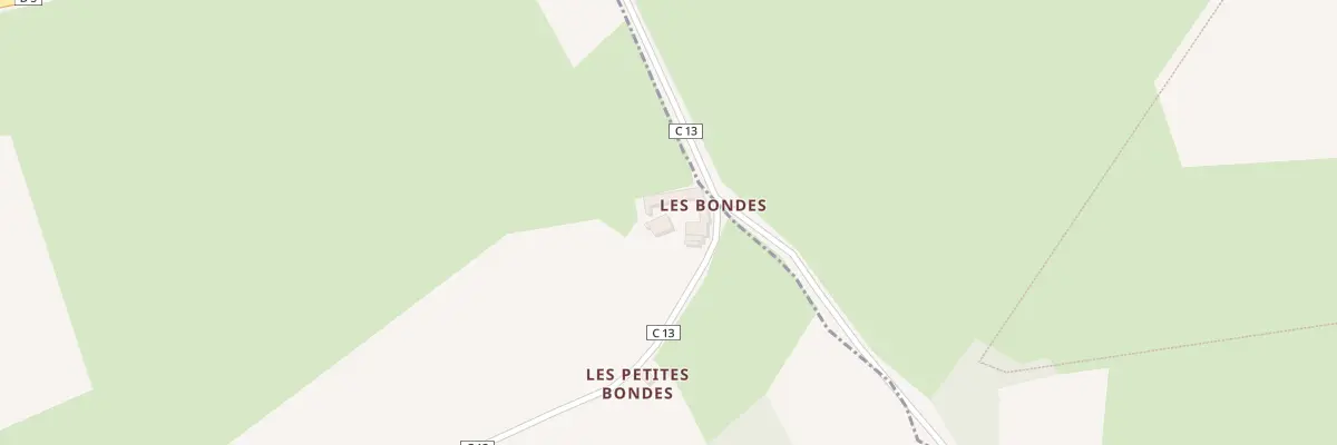 Plan du 5098 Les Bondes à Assé-le-Riboul