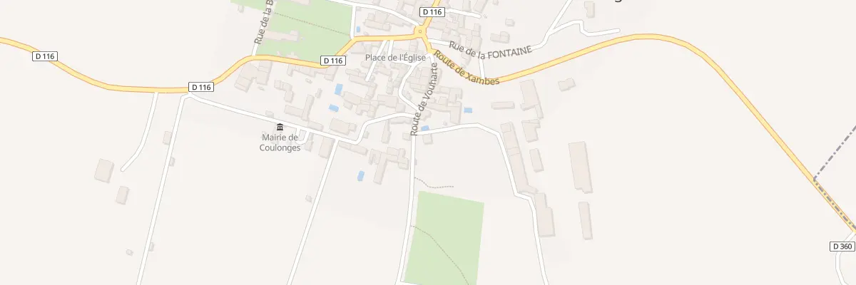 Plan du 7 Rte de Vouharte à Coulonges