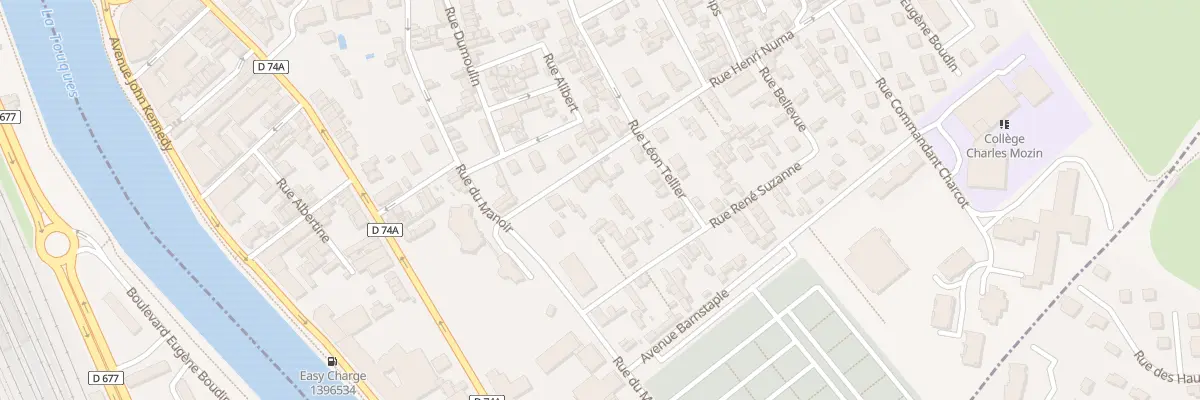 Plan du 10 Rue Henri Numa à Trouville-sur-Mer