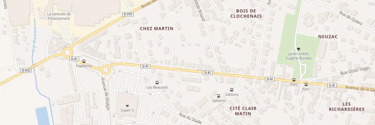 Plan du 67 Av de la Gare à La Couronne