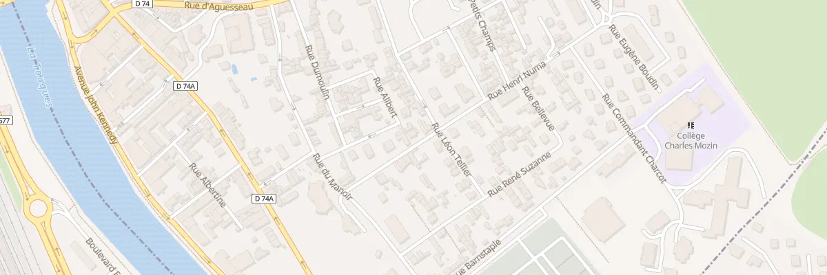 Plan du 9 Rue Henri Numa à Trouville-sur-Mer