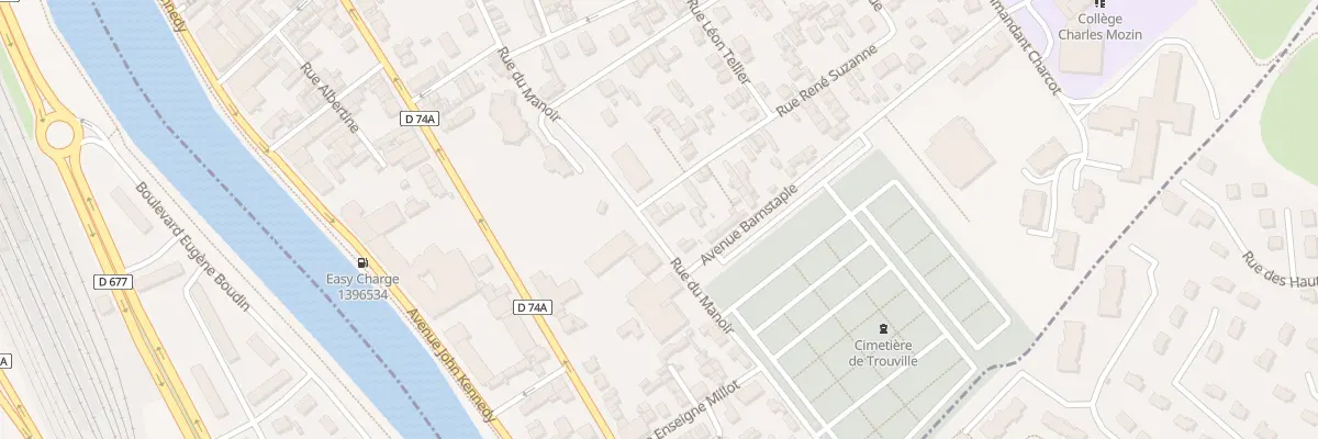 Plan du 43B Rue du Manoir à Trouville-sur-Mer