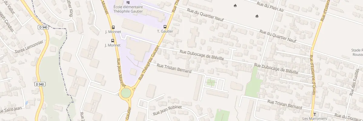 Plan du 14 Rue Dubocage de Bléville au Havre