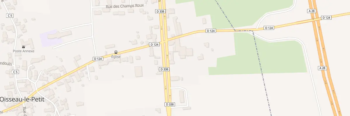 Plan du 3 Rte du Mans à Oisseau-le-Petit