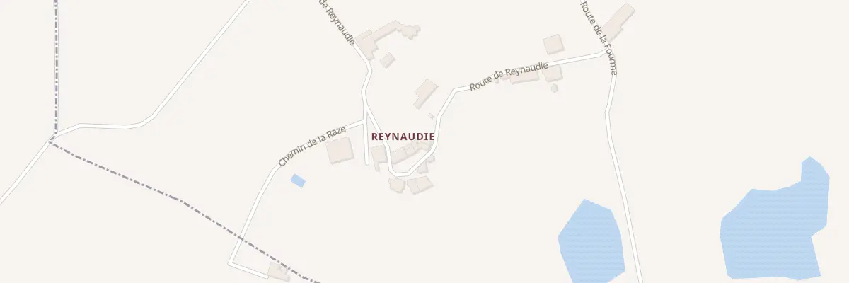 Plan du 105 Reynaudie à Saint-Vivien