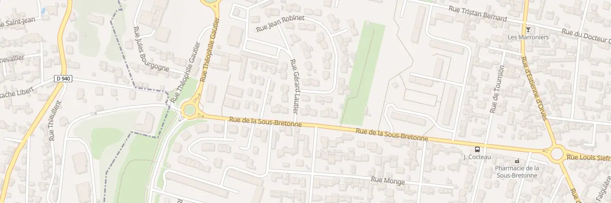 Plan du 2 Rue Jean Robinet au Havre