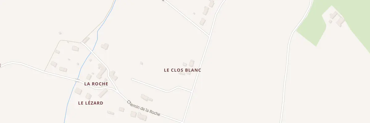 Plan du 5199 Le Clos Blanc à Sainte-Sabine-sur-Longève