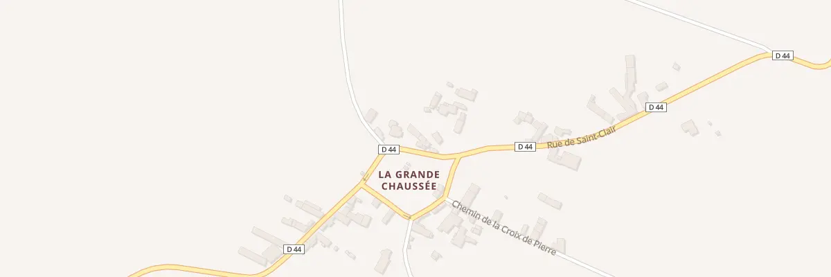 Plan du 14 Rue de Saint Clair à La Chaussée