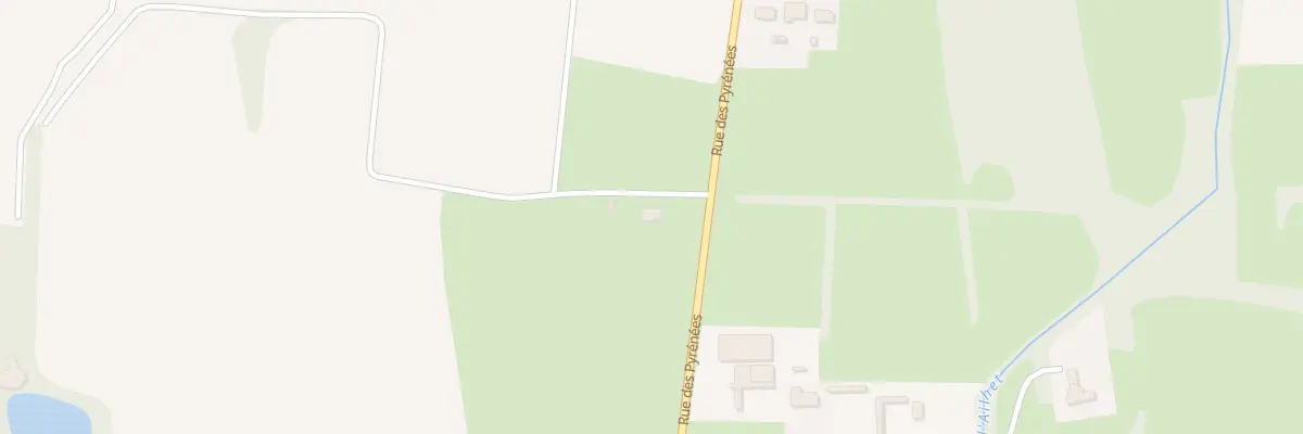 Plan du 5178 Rue des Pyrénées à Bours