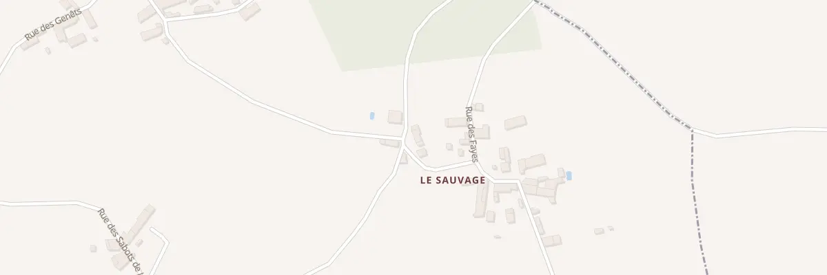 Plan du 3 Car du Puits Le Sauvage à Lorigné