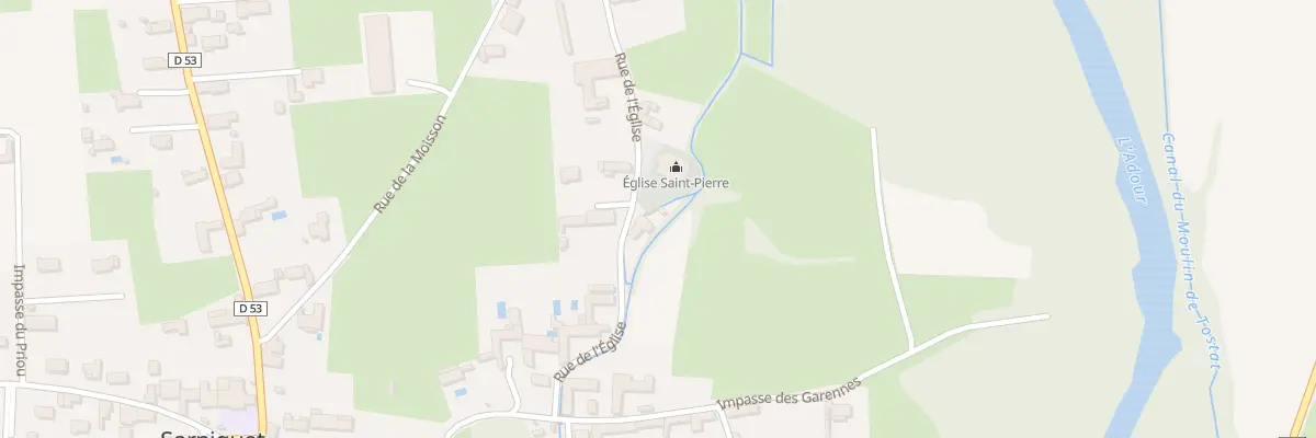 Plan du 5050 Le Village à Sarniguet