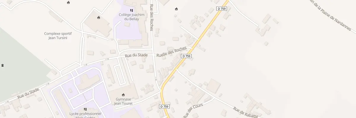 Plan du 15 Av du Val de Loire à Loudun
