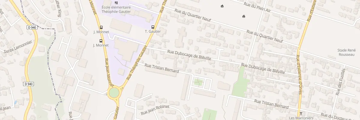 Plan du 20 Rue Dubocage de Bléville au Havre