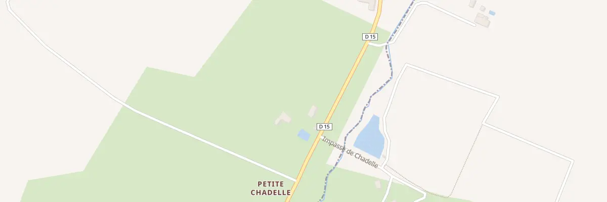 Plan du 2 Chadelle à Saint-Ferme