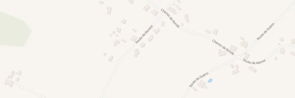 Plan du 131 Rte de Berohil à Montpouillan
