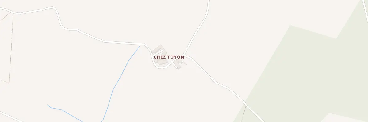 Plan du 5010 Chez Toyon à Bécheresse