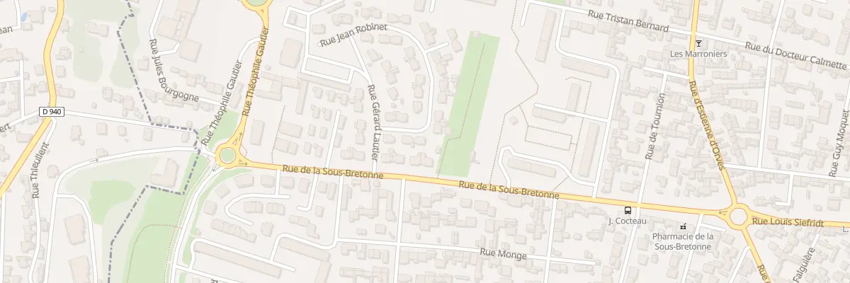 Plan du 6 Rue Jean Robinet au Havre