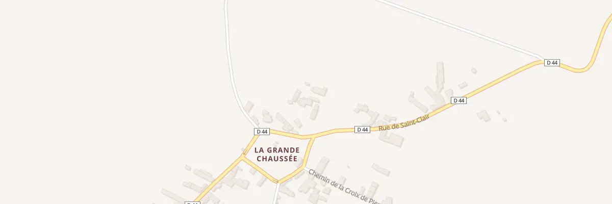 Plan du 12 Rue de Saint Clair à La Chaussée