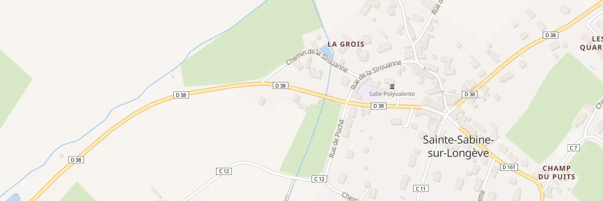 Plan du 9 Rue de Conlie à Sainte-Sabine-sur-Longève