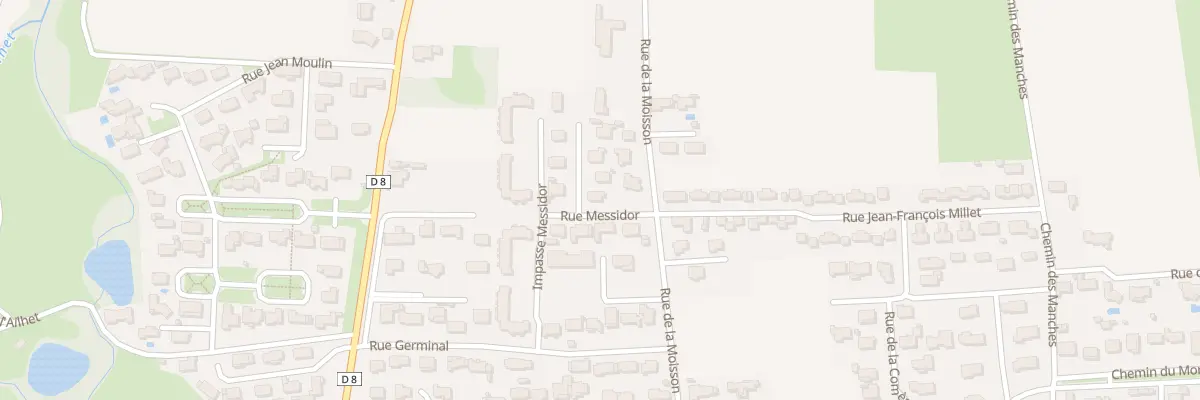 Plan du 2 Rue des Bleuets à Aureilhan