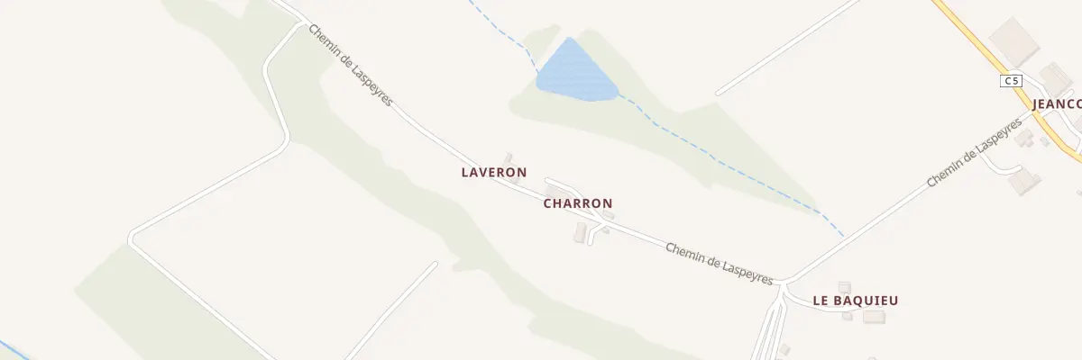Plan du 5366 Charron à Aignan