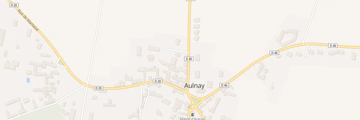 Plan du 1 Rue de Triou à Aulnay