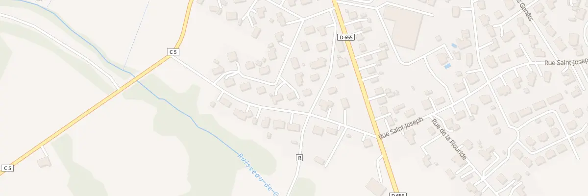 Plan du 21 Rue Res des Cadets de Gascogne à Casteljaloux