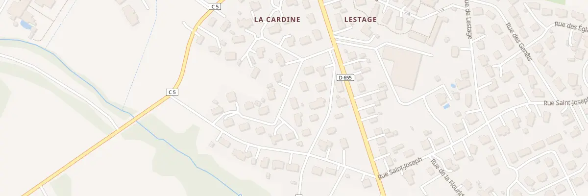 Plan du 23 Rue Res des Cadets de Gascogne à Casteljaloux