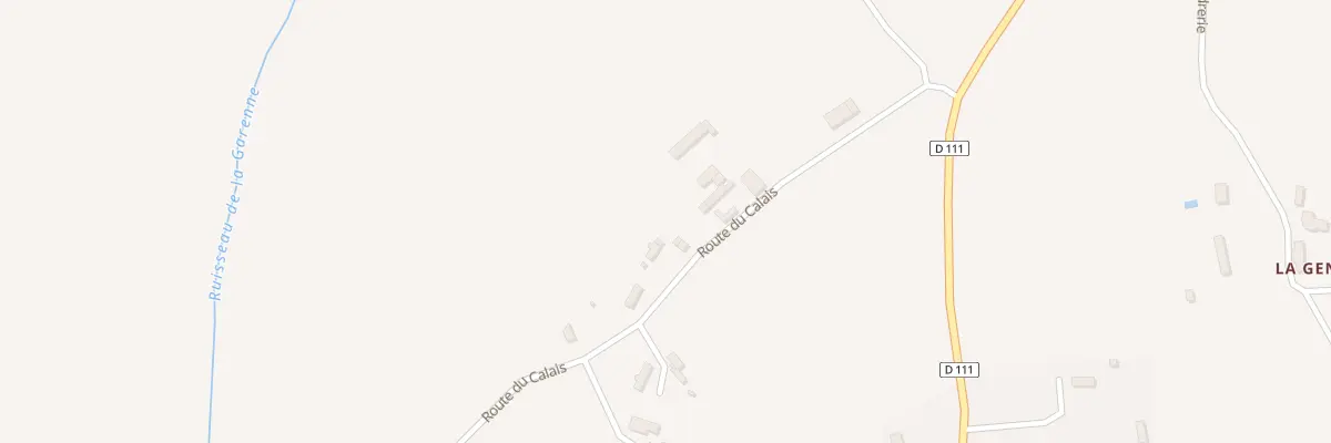 Plan du 373 Rte du Calais à Castillon-en-Auge