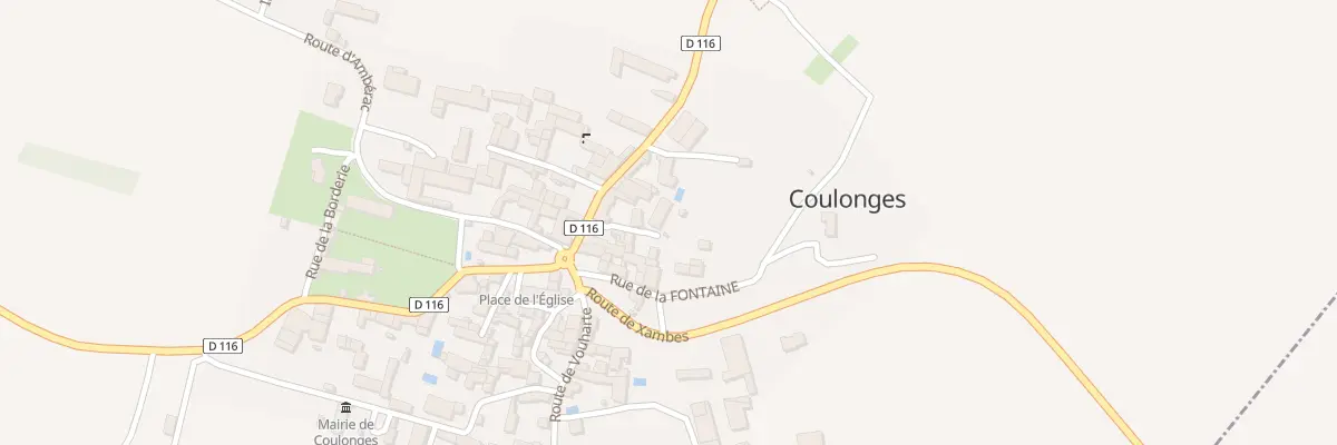 Plan du 1 Imp Degail à Coulonges