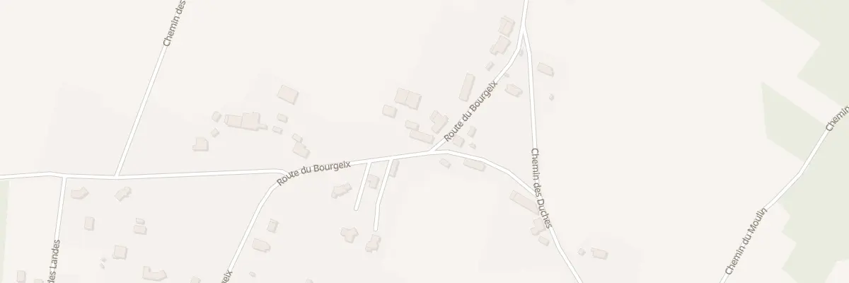 Plan du 9 Rte du Bourgeix au Pizou
