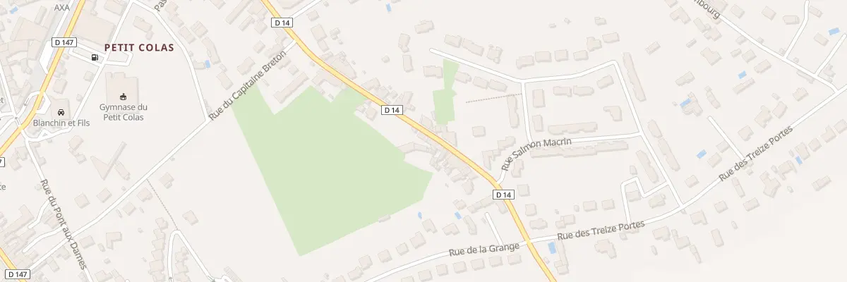 Plan du 26 Rue du Bon Endroit à Loudun