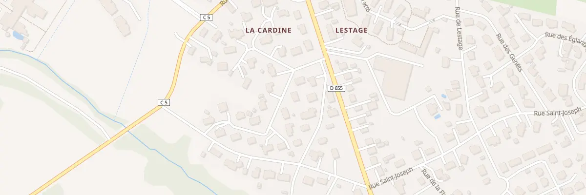 Plan du 24 Rue Res des Cadets de Gascogne à Casteljaloux