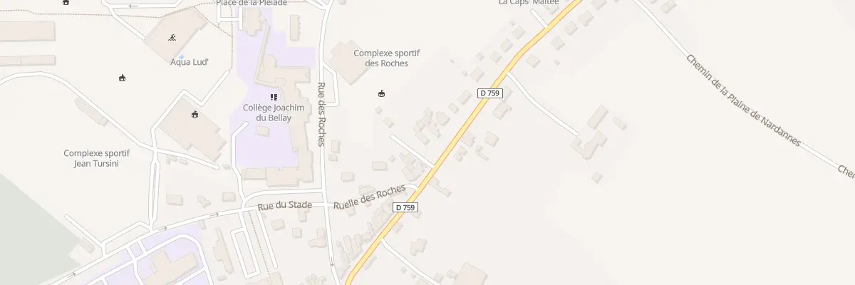 Plan du 33 Av du Val de Loire à Loudun