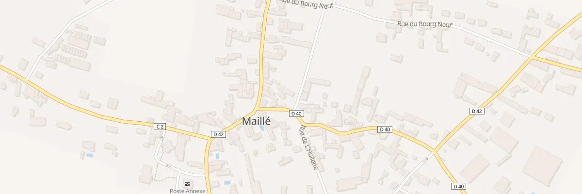 Plan du 13 Rue du Centre à Maillé