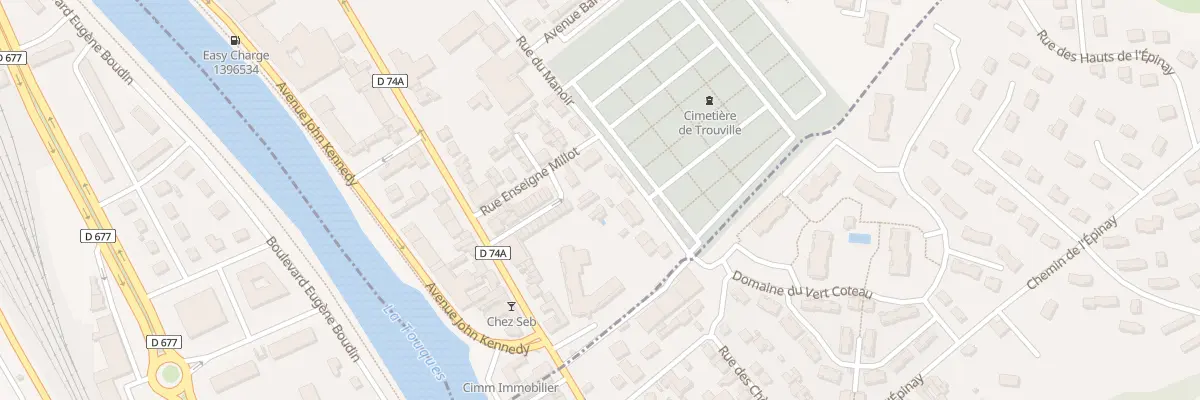 Plan du 50 Rue du Manoir à Trouville-sur-Mer