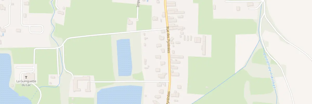 Plan du 16 Rue des Pyrénées à Bours