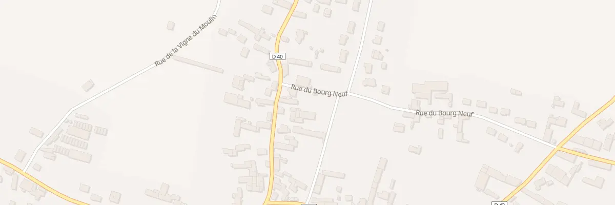 Plan du 2 Rue du Bourg Neuf à Maillé