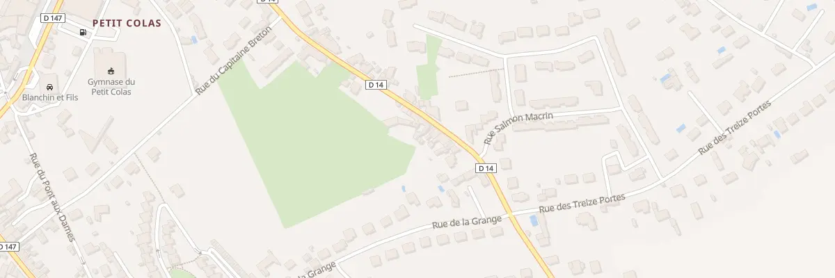 Plan du 28 Rue du Bon Endroit à Loudun