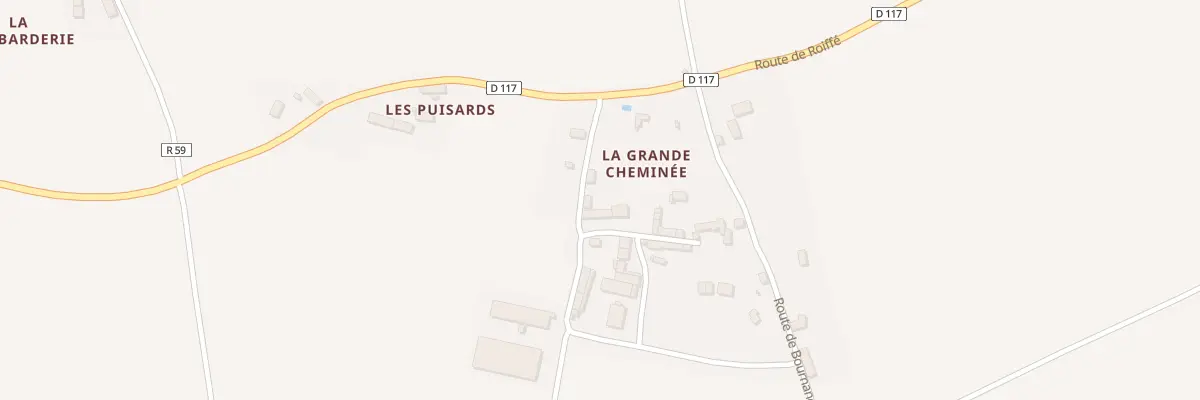 Plan du 2 Rue de la Grande Cheminee à Lerné
