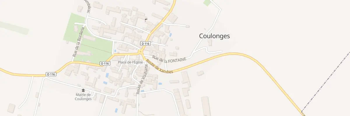 Plan du 5026 Le Bourg à Coulonges