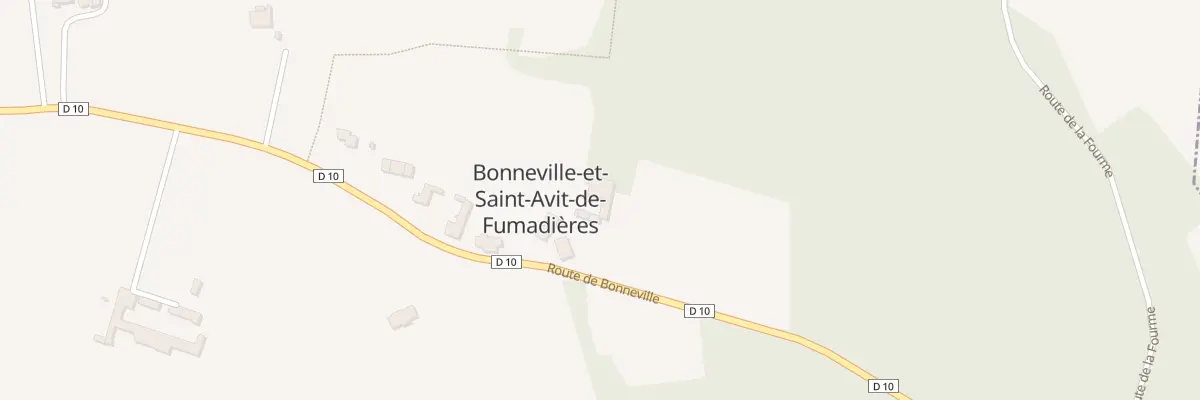 Plan du 1041 Rte de Bonneville à Bonneville-et-Saint-Avit-de-Fumadières