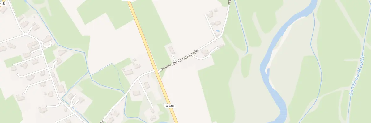 Plan du 595 Che de Compostelle à Arcizac-Adour