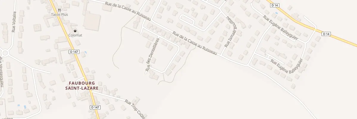 Plan du 21 Rue Françoise de Rohan à Loudun