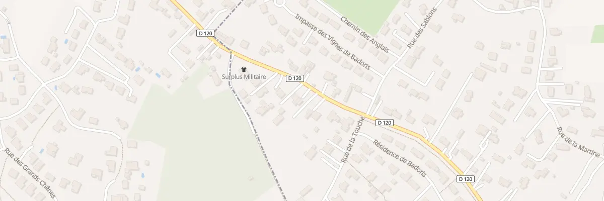 Plan du 55 Rue de Badoris à Fléac