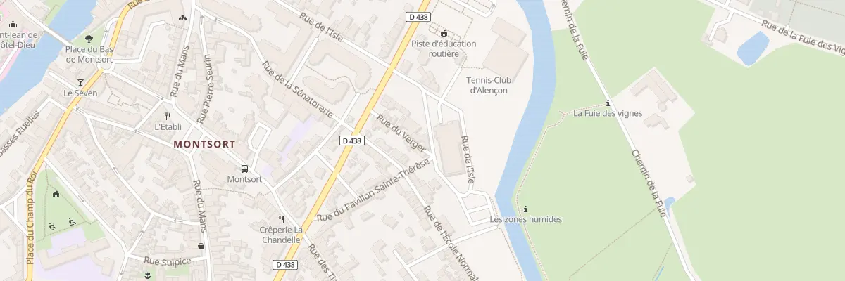 Plan du 15 Rue du Verger à Alençon