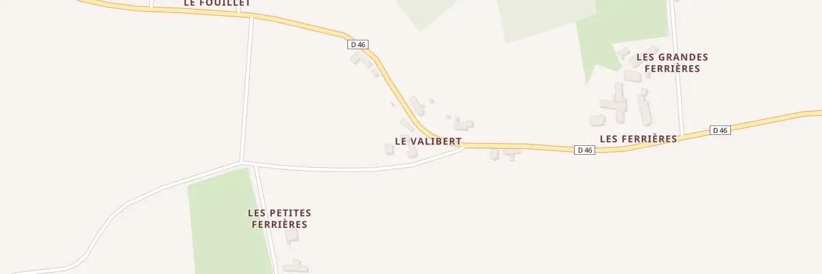 Plan du 1 Le Valibert à Aigné