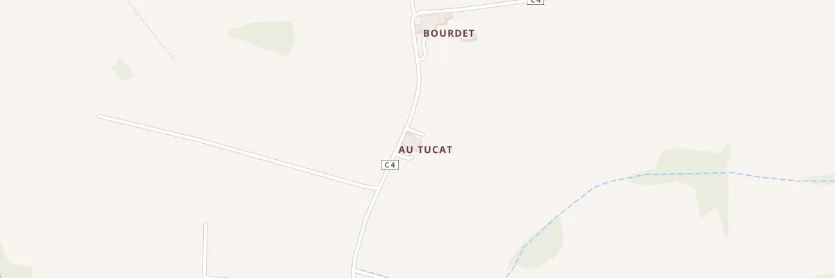 Plan du 5090 Au Tucat à Couloumé-Mondebat