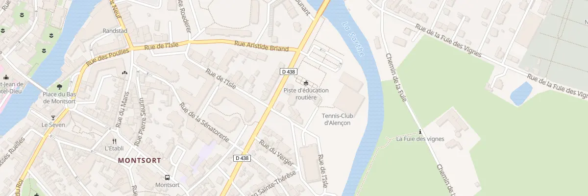 Plan du 89 Bd de la République à Alençon